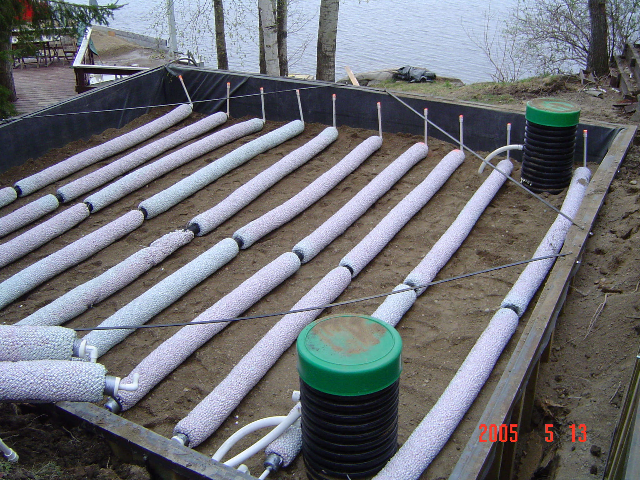 Installation of EZ-Flow Wastewater Management by Contact Canadian Shield Consultants Agency
