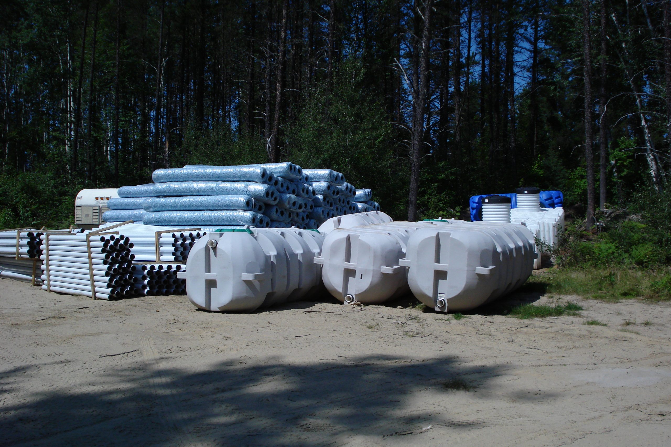 Septic Tanks and Waste Water Management Supplies by Contact Canadian Shield Consultants Agency